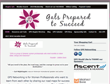 Tablet Screenshot of galspreparedtosucceed.com